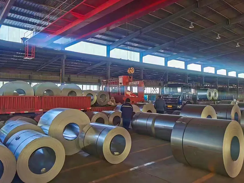 Boshan Steel warehouse