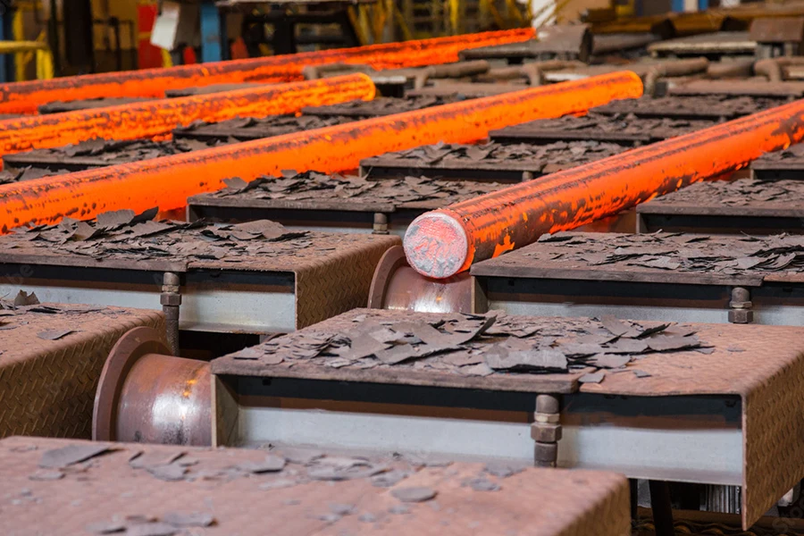 Iron bar production process